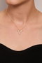 Heliophilia Silver CK9949Beyaz Collar de Metal Blanco